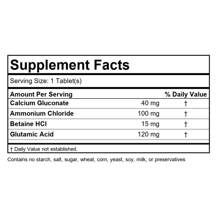 Supplement Facts