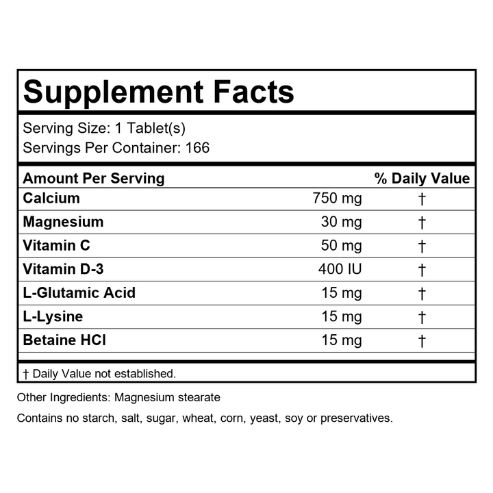 Supplement Facts