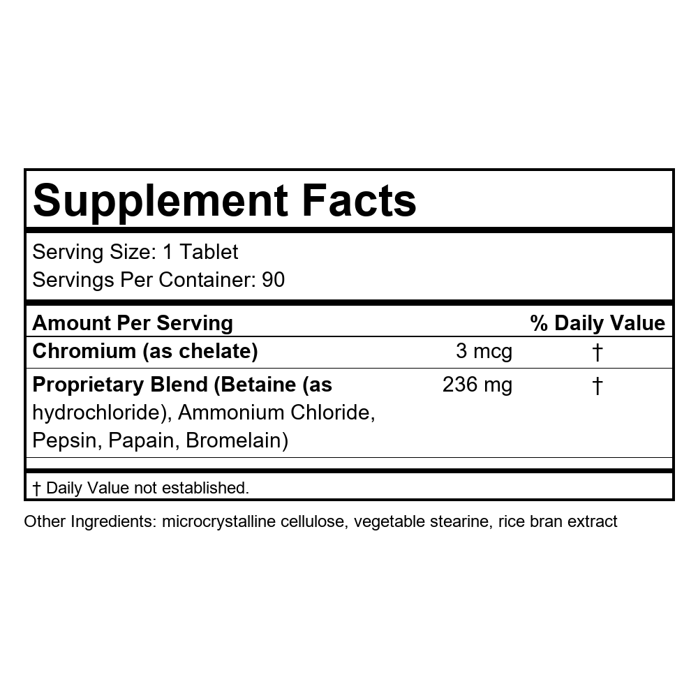 Supplement Facts
