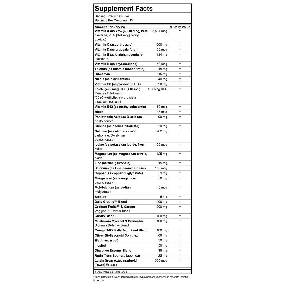 Supplement Facts