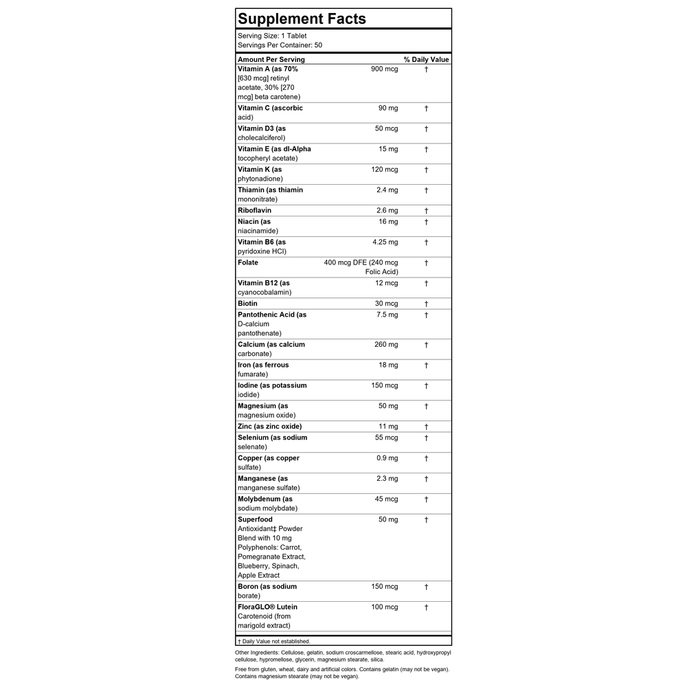 Supplement Facts