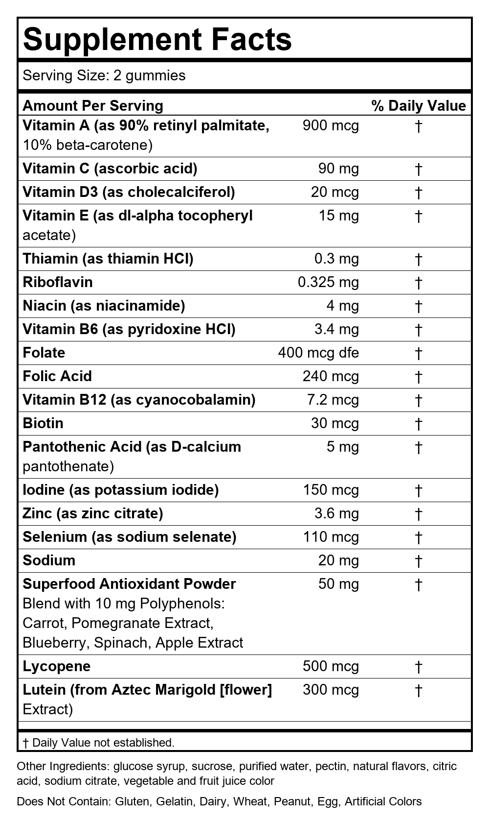 Supplement Facts