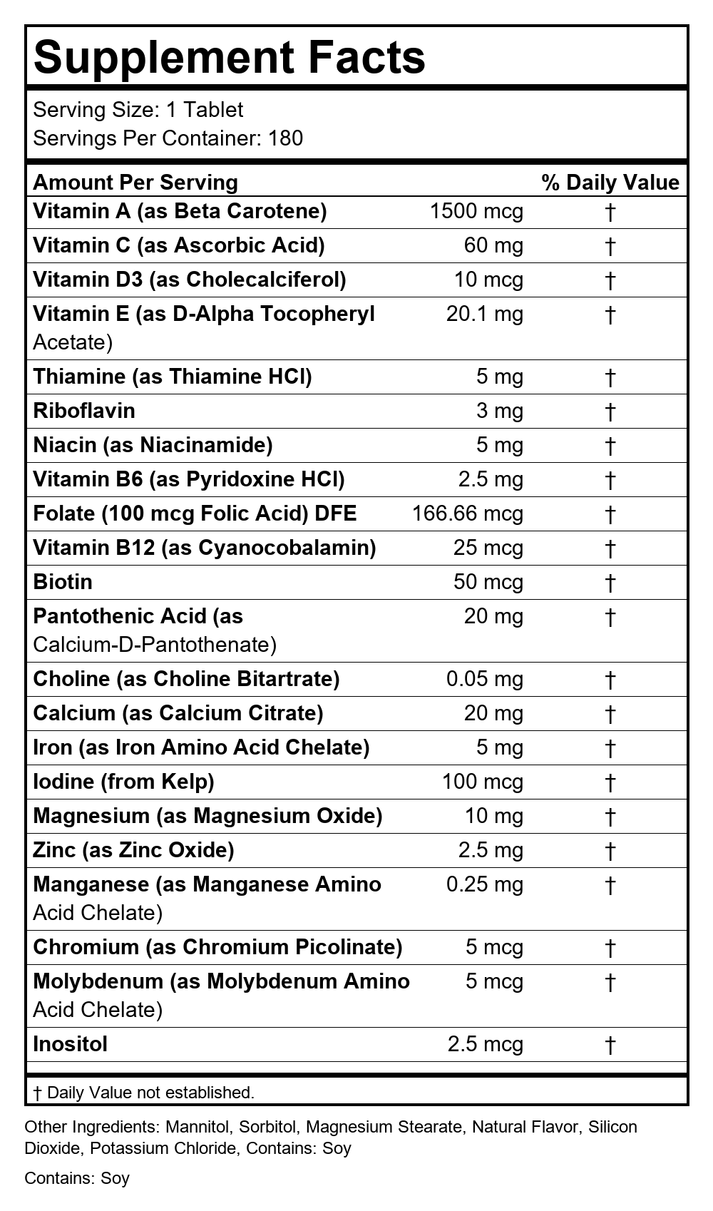 Supplement Facts
