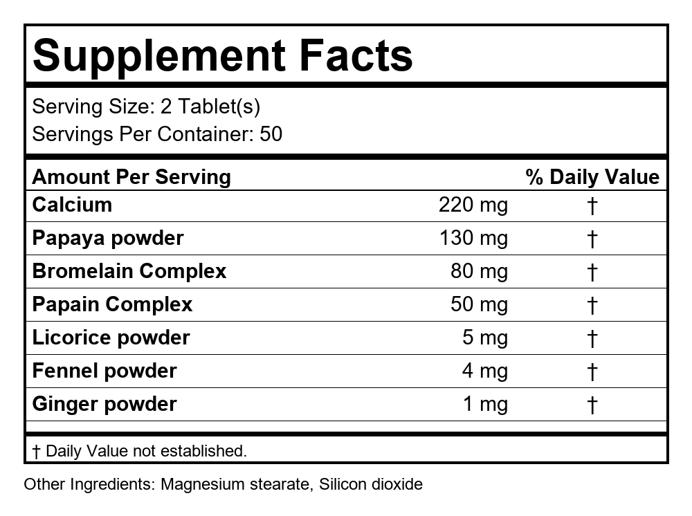 Supplement Facts