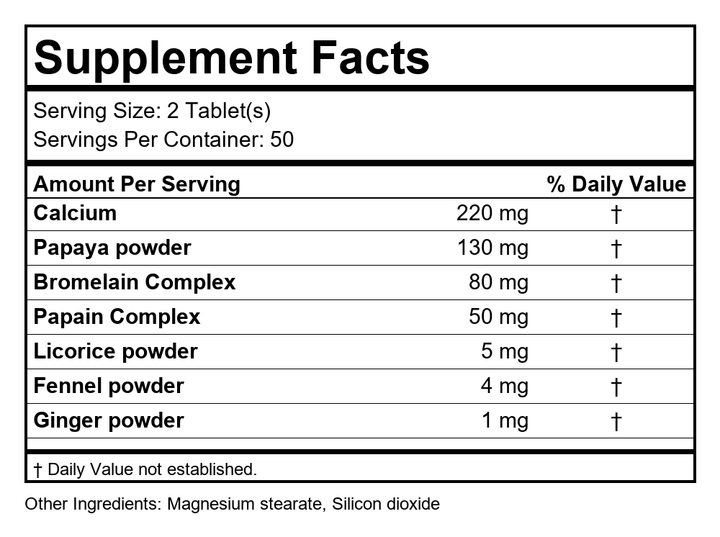 Supplement Facts