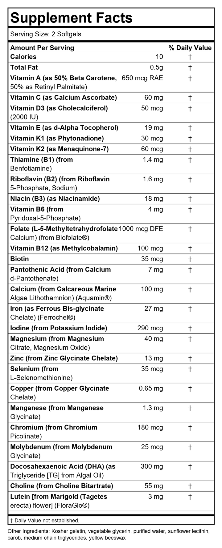 Supplement Facts