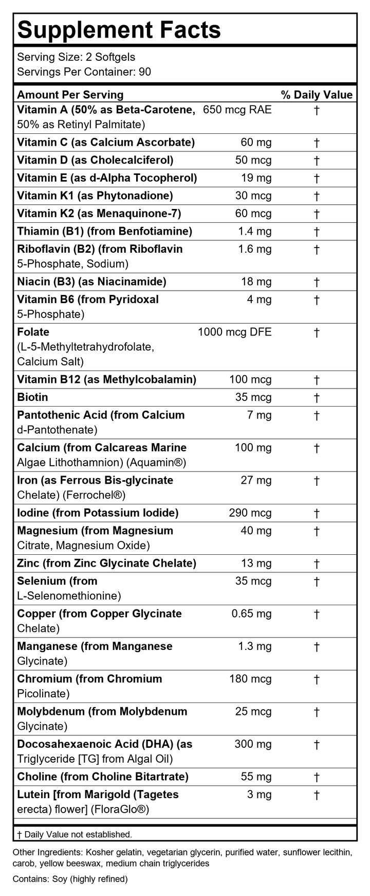 Supplement Facts