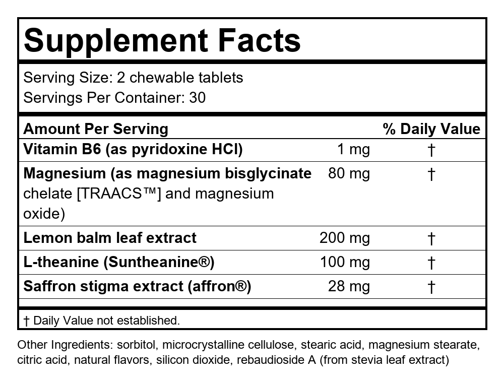 Supplement Facts
