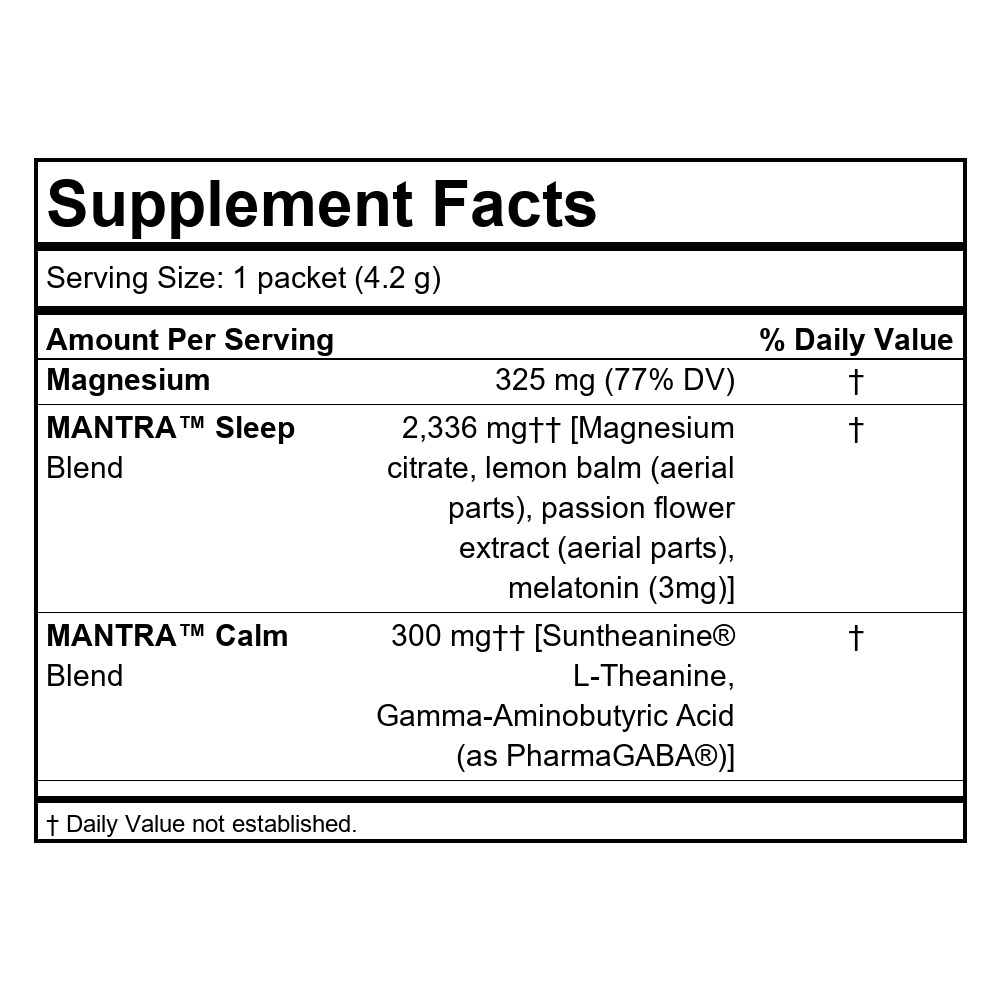 Supplement Facts