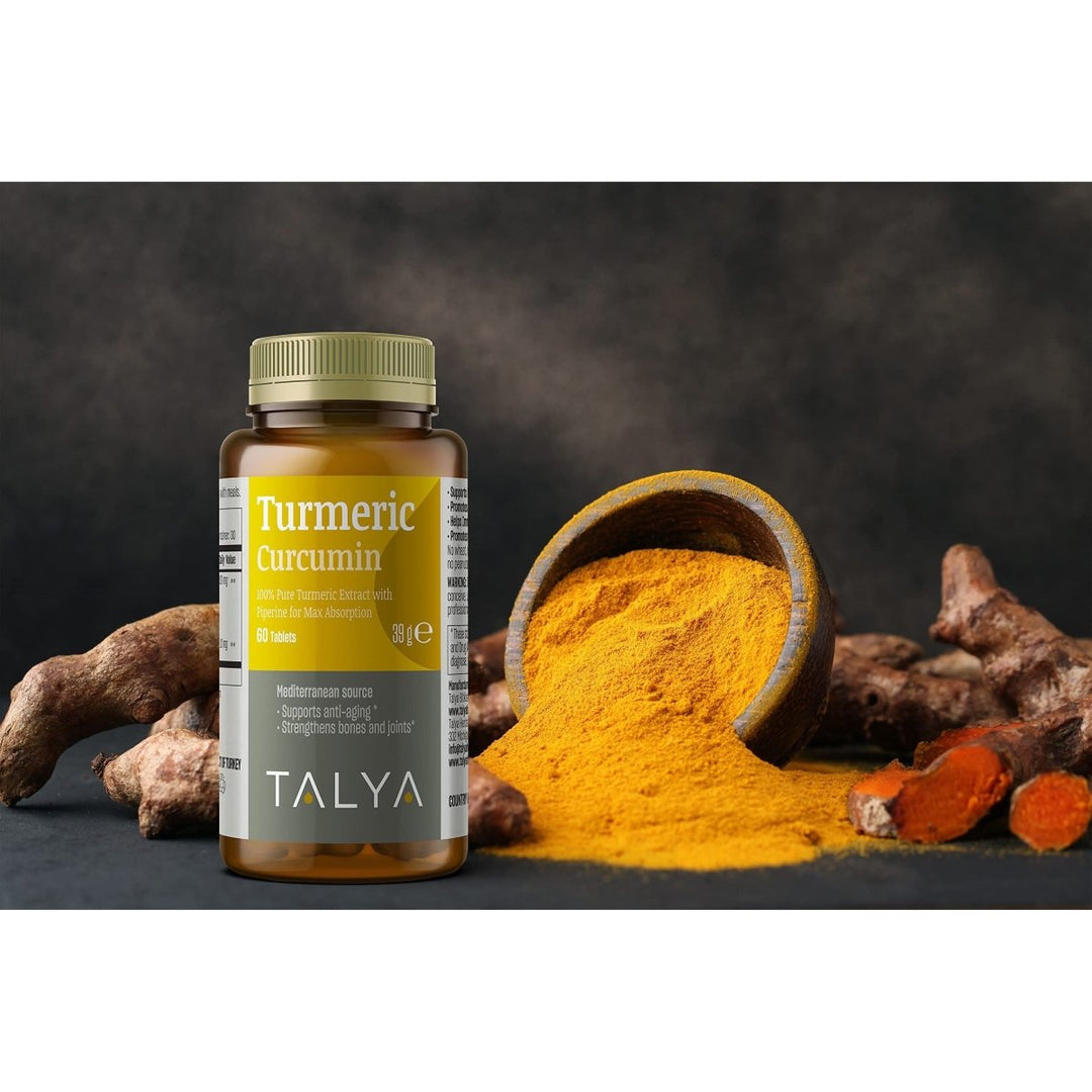 Talya Turmeric Curcumin 60 Tablets - TL0111 - The Oasis of Health