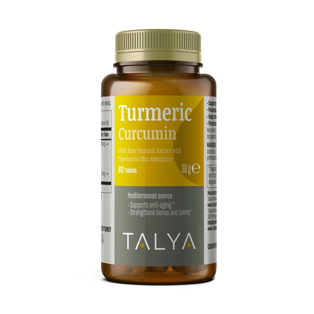 Talya Turmeric Curcumin 60 Tablets - TL0111 - The Oasis of Health