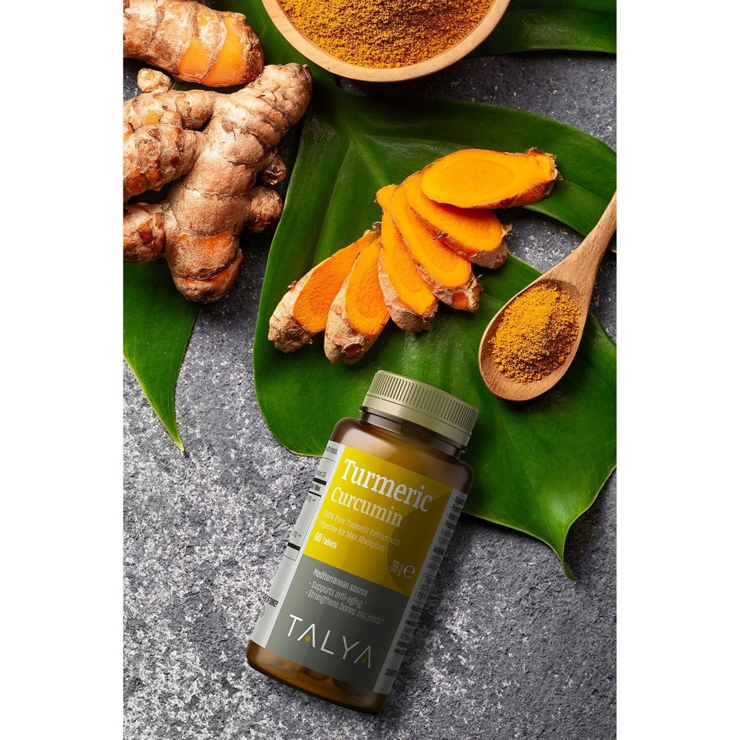 Talya Turmeric Curcumin 60 Tablets - TL0111 - The Oasis of Health