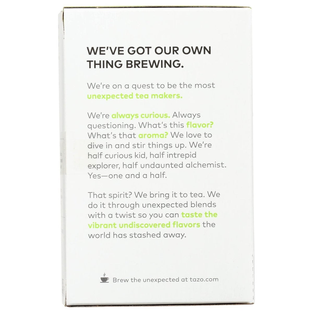 Tazo - Green Tea Green Ginger - 20 Tea Bags - The Oasis of Health