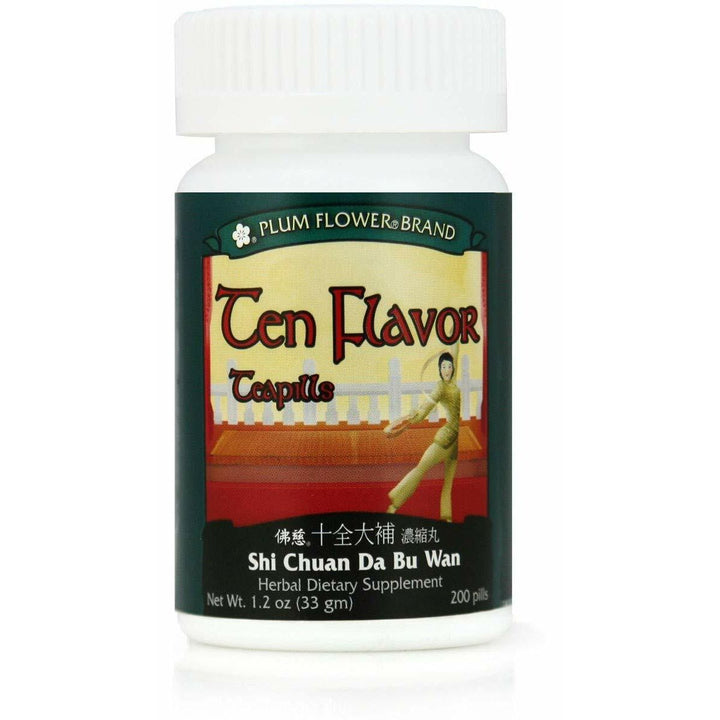 Ten Flavor Teapills (Shi Chuan Da Bu Wan) - The Oasis of Health
