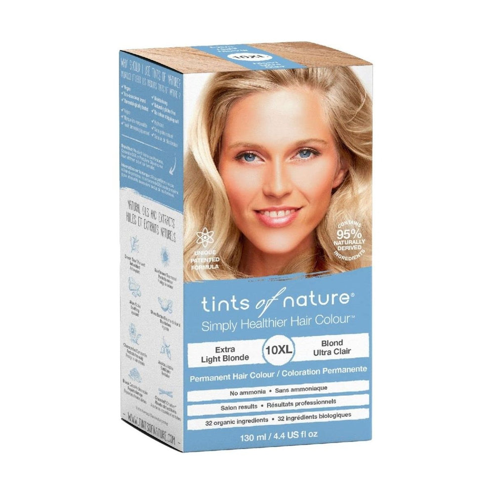 Tints Of Nature - Conditioning Permanent Hair Color 10XL Extra Light Blonde - 4.4 fl. oz. - The Oasis of Health