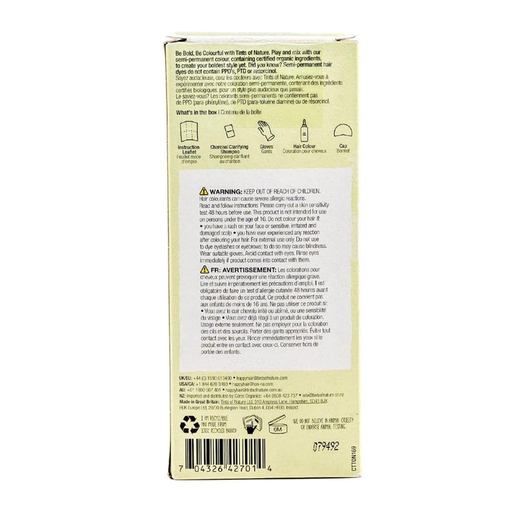 Tints Of Nature - Semi - Permanent Hair Color Bold Green - 2.46 fl. oz. - The Oasis of Health