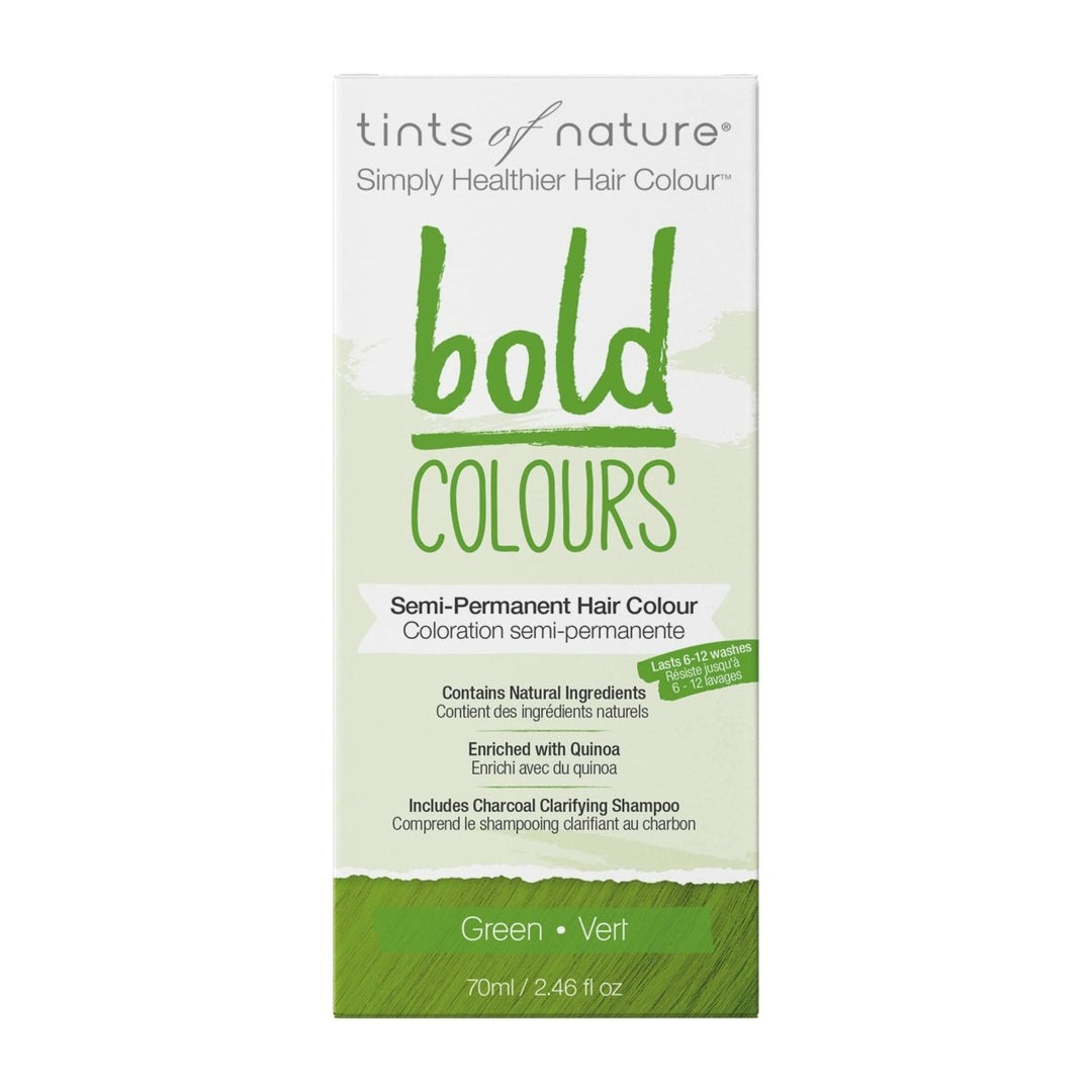 Tints Of Nature - Semi - Permanent Hair Color Bold Green - 2.46 fl. oz. - The Oasis of Health