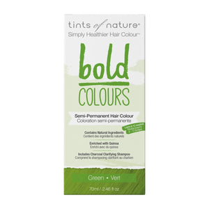 Tints Of Nature - Semi - Permanent Hair Color Bold Green - 2.46 fl. oz. - The Oasis of Health