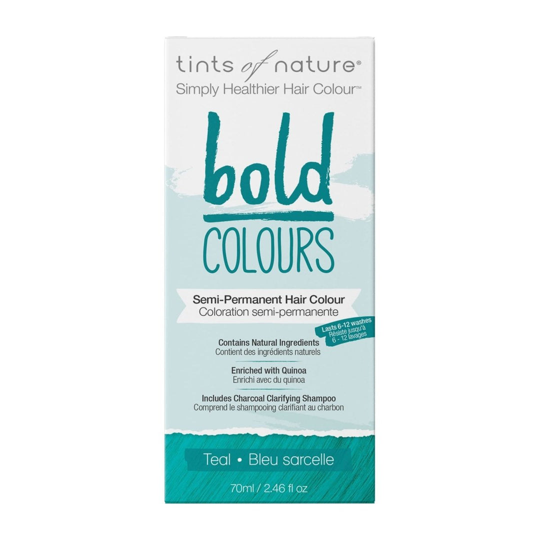 Tints Of Nature - Semi - Permanent Hair Color Bold Teal - 2.46 fl. oz. - The Oasis of Health