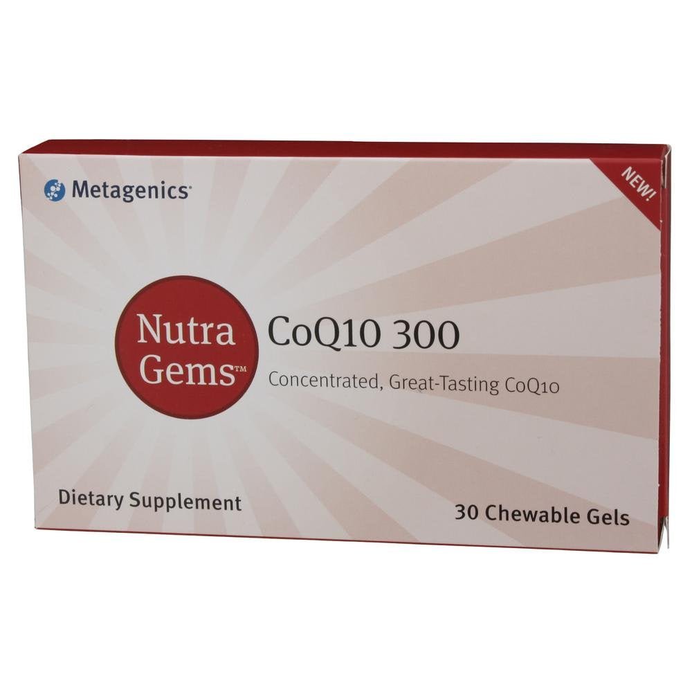 Title: Metagenics NutraGems CoQ10 300 - Enhanced Absorption Coenzyme Q10, 30 Gems - The Oasis of Health