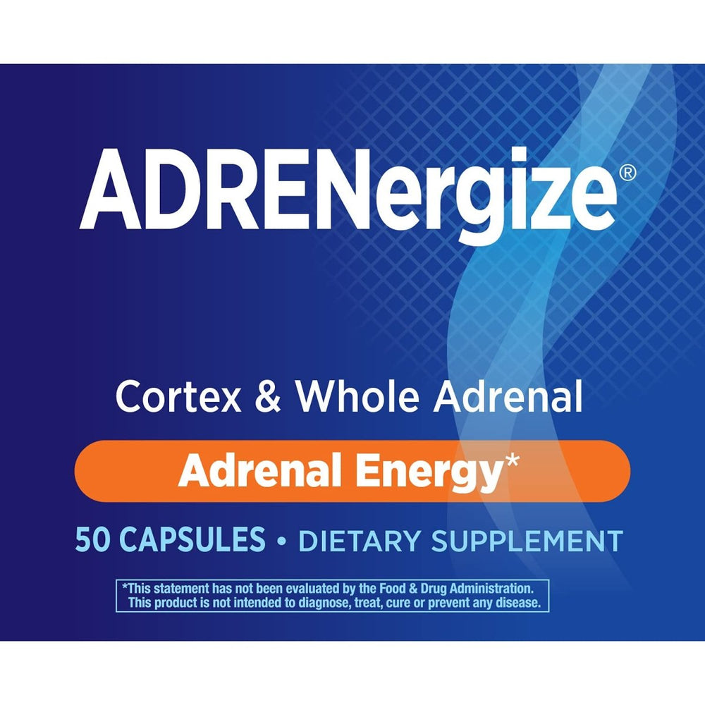 Title: Nature's Way ADRENergize - Cortex & Whole Adrenal Blend, 50 Capsules - The Oasis of Health
