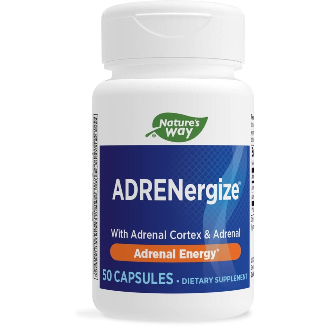 Title: Nature's Way ADRENergize - Cortex & Whole Adrenal Blend, 50 Capsules - The Oasis of Health
