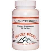Total Eyebright - C - 90 Tablets by Nutri West - The Oasis of Health