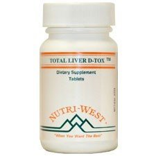 Total Liver D - Tox - 180 Tablets by Nutri West - The Oasis of Health
