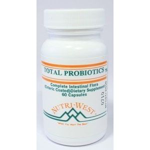 Total Probiotics - 60 Capsules by Nutri West - The Oasis of Health