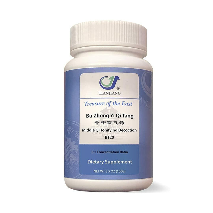 Treasure of the East, Middle Qi Tonifying Decoction - Bu Zhong Yi Qi Tang (5:1 Concentrated Herbal Extract Granules, 100g) - The Oasis of Health