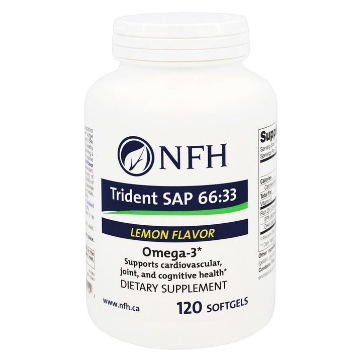 Trident SAP 66:33 Lemon Flavor 120 Softgels - The Oasis of Health