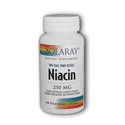 TSTR Niacin Solaray 100 VCaps - The Oasis of Health