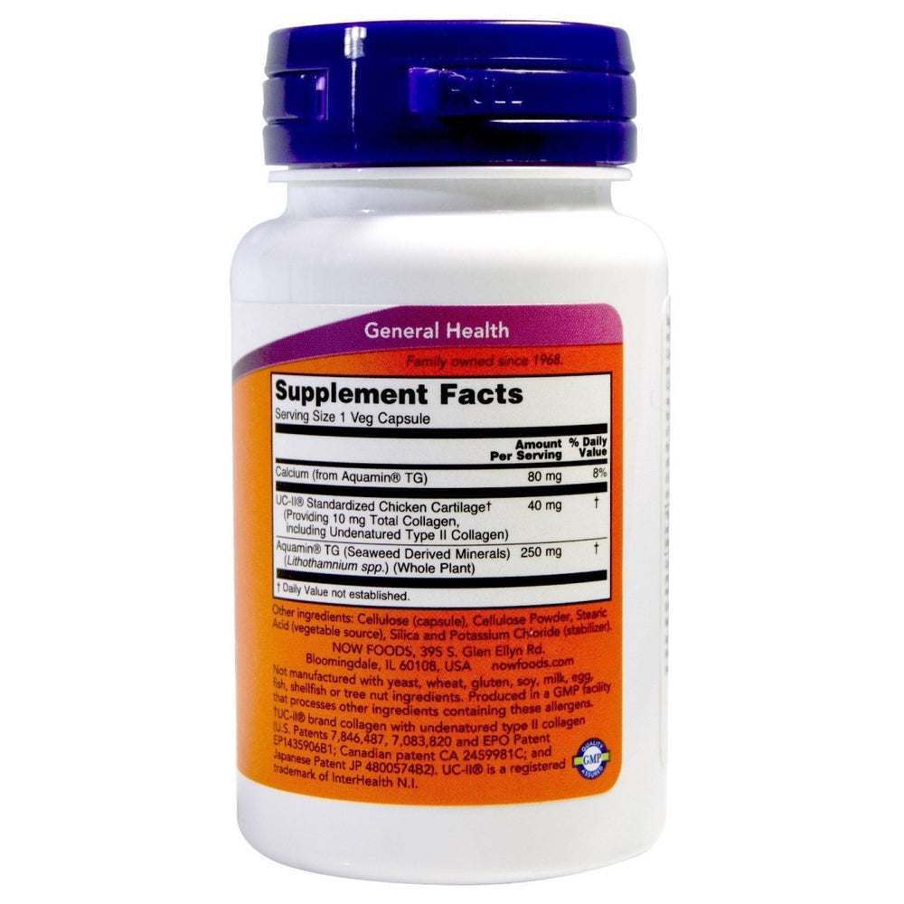 UC II Joint Health Undenatured Type II Collagen 60 VegiCaps (Pack of 2) - The Oasis of Health