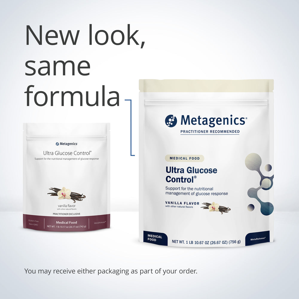 Metagenics Ultra Glucose Control Vanilla 14 Serving