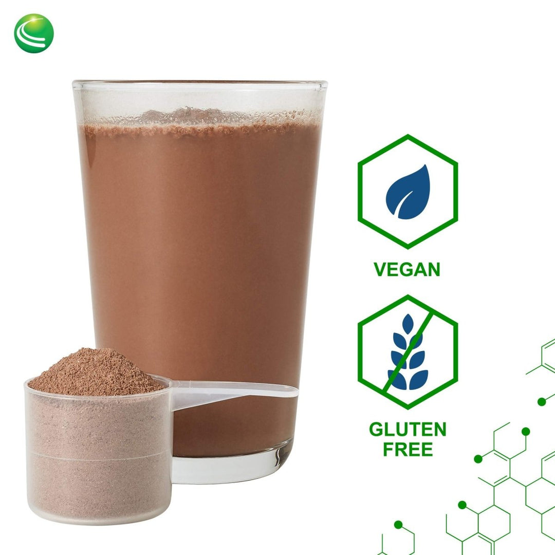 UltraLean Vegan Chocolate - Nutritional Plant - Based Protein Supplement, 1.4 Lb 10426 - The Oasis of Health