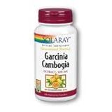Solaray - Guaranteed Potency Garcinia Cambogia Extract 500 mg. - 60 Vegetarian Capsules