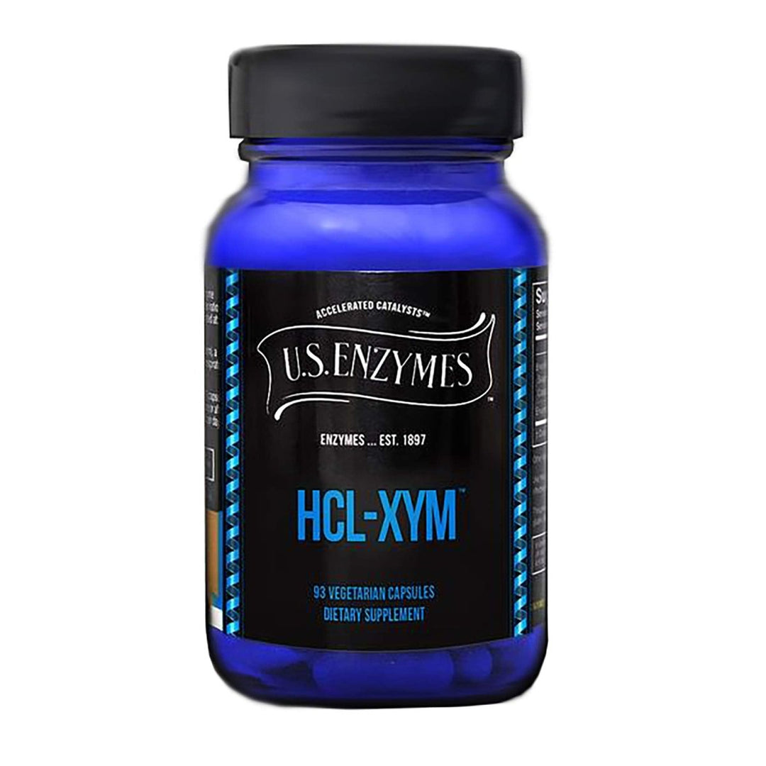 US Enzymes HCL - XYM Betaine HCL (Hydrochloride) 93 Caps - The Oasis of Health