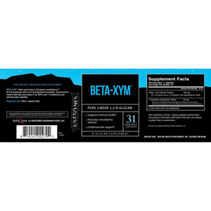 USAEnzymes U.S. Enzymes BETA - XYM 31 Vegetable Capsules. Supports Heart Health, Colon Health and Bowel Regularity as Well as 31 Count (Pack of 1) - The Oasis of Health