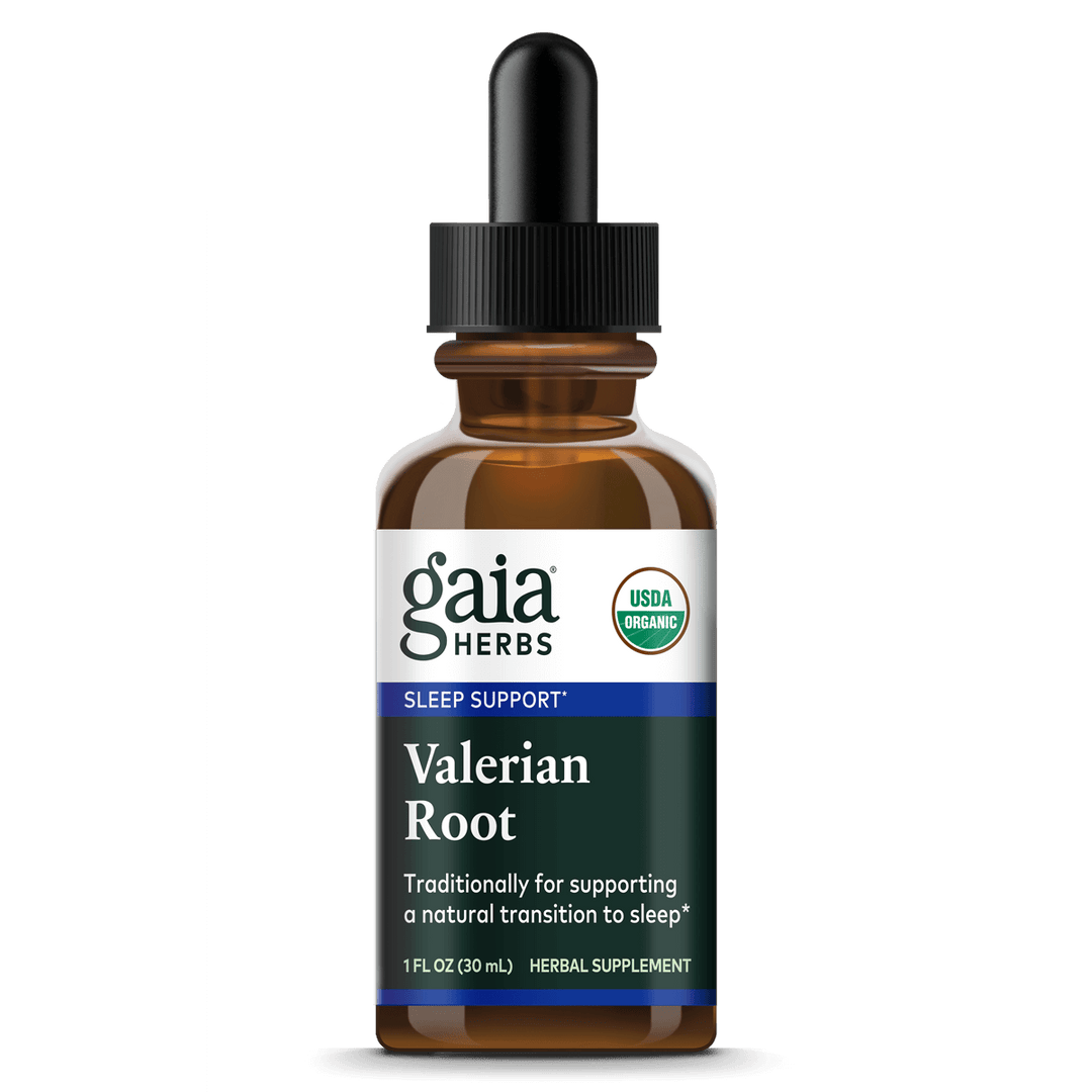Valerian Root Extract - Organic [1 Fluid Ounce] Gaia Herbs - The Oasis of Health