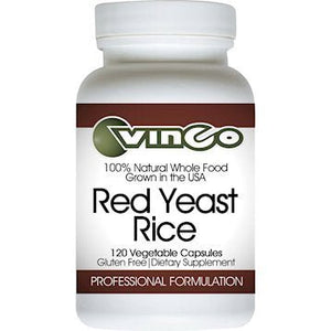 Vinco Red Yeast Rice (Rx) 600mg 120 Vcaps - The Oasis of Health