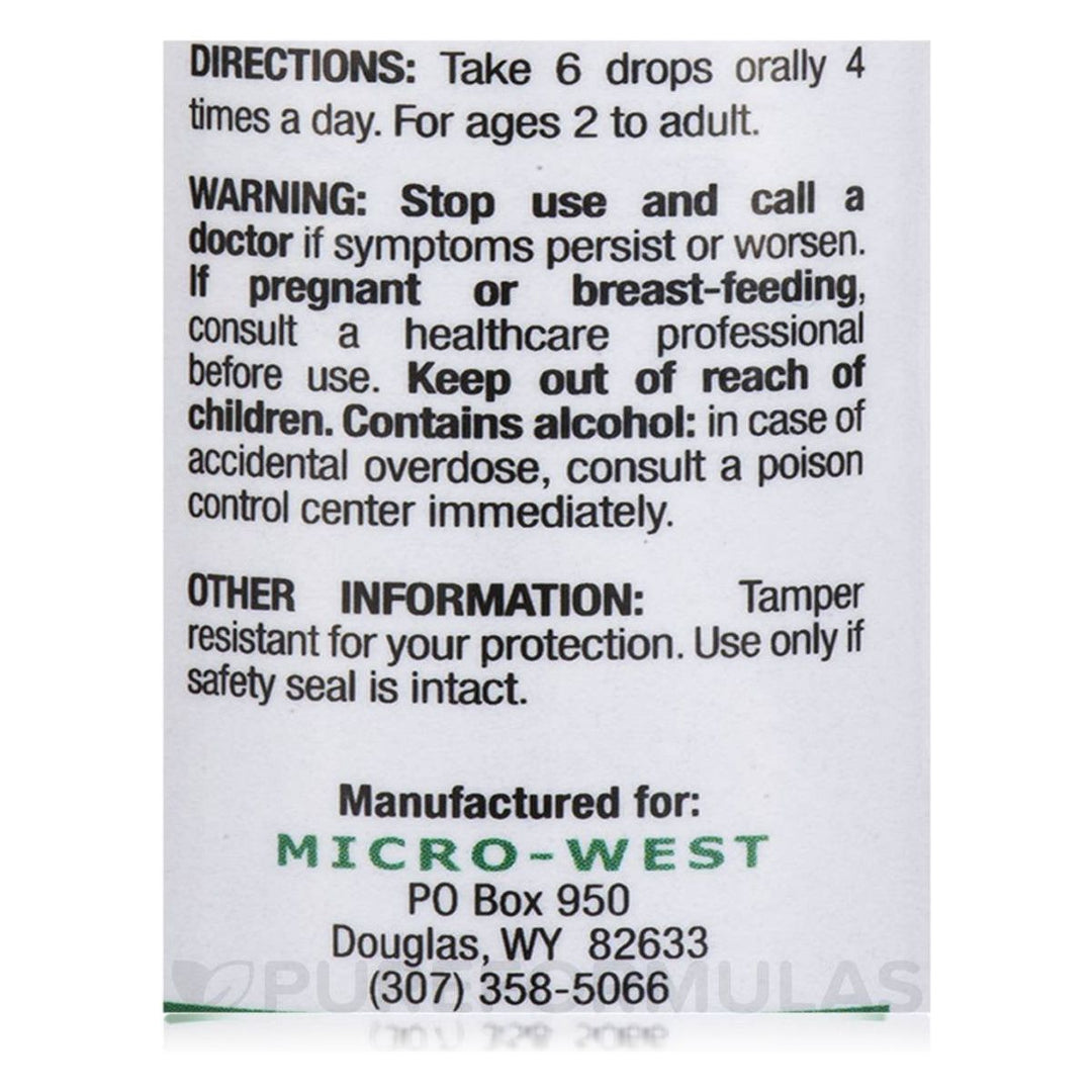 Virex (Homeopathic) - 1 fl. oz (29.6 ml) by Nutri West - The Oasis of Health