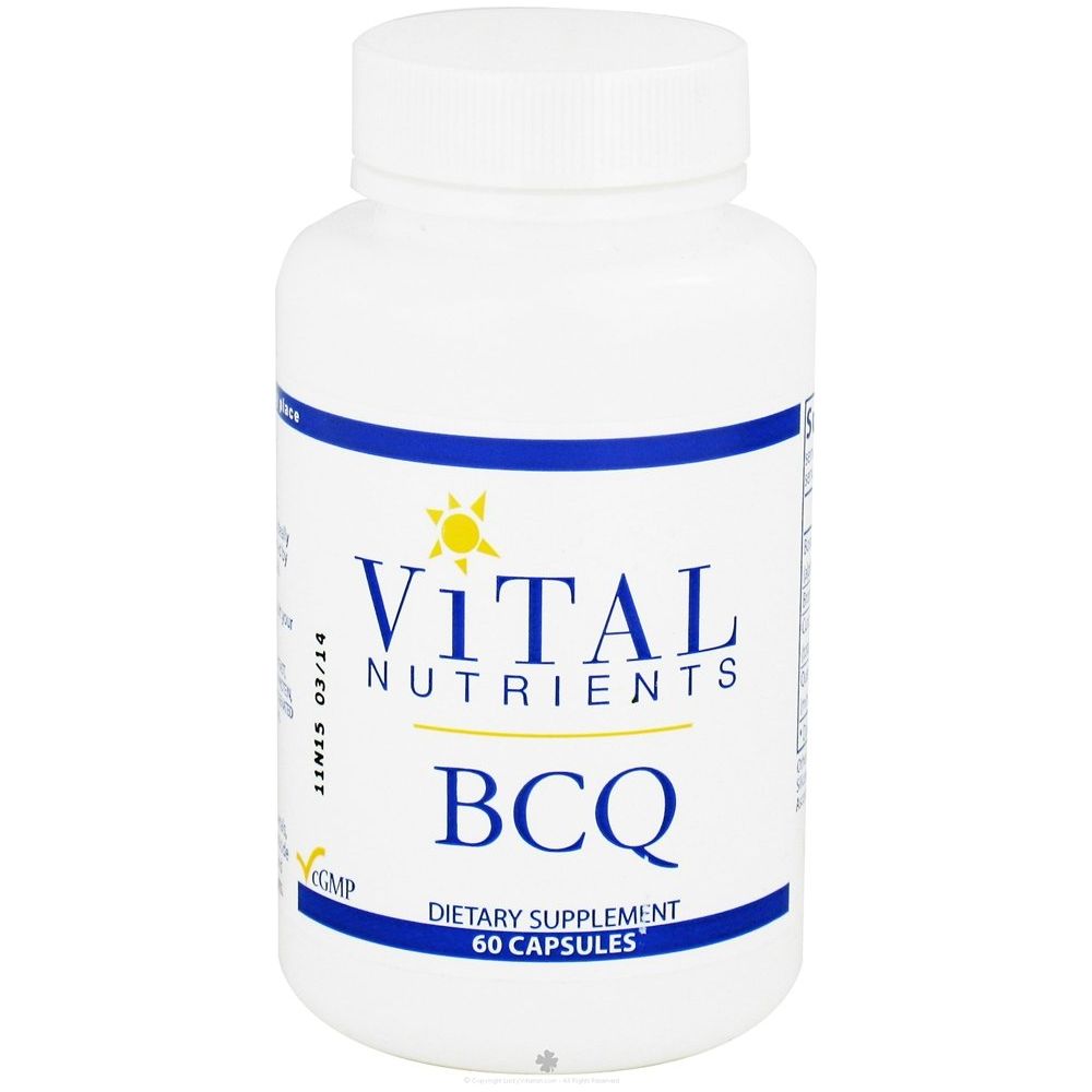 Vital Nutrients BCQ 60 Capsules - The Oasis of Health