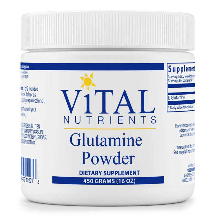 Vital Nutrients Glutamine Powder 16oz - The Oasis of Health