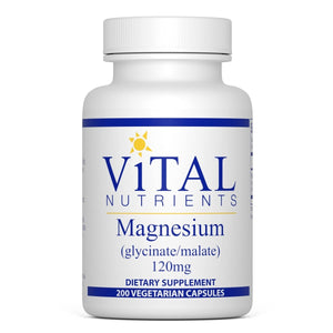 Vital Nutrients Magnesium Glycinate/Malate 200 Vcap - The Oasis of Health