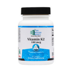 Ortho Molecular Vitamin K2 180 mcg 60 Vcaps - - The Oasis of Health