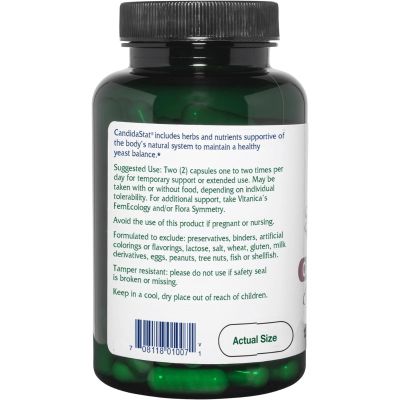 Vitanica Candidastat 120 Vcaps - The Oasis of Health