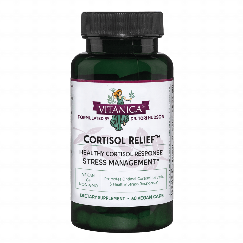 Vitanica Cortisol Relief 60 Vcaps - The Oasis of Health