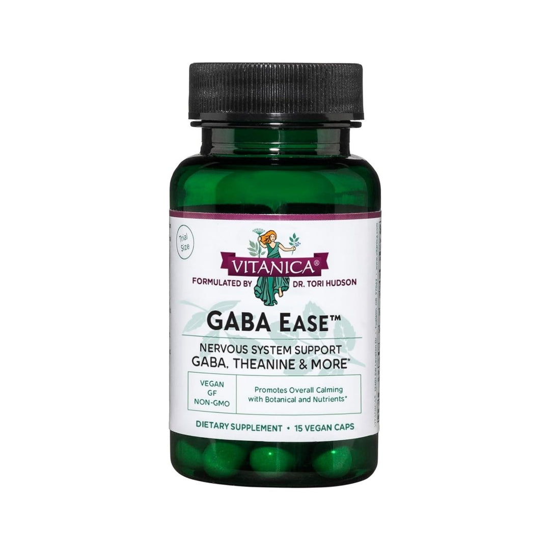 Vitanica GABA Ease 15 Vcaps - The Oasis of Health