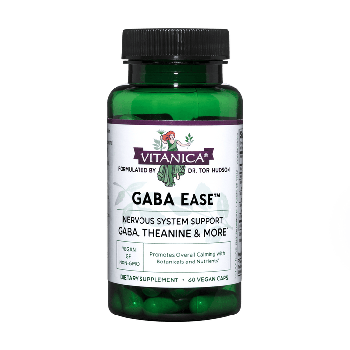 Vitanica GABA Ease 60 Vcaps - The Oasis of Health