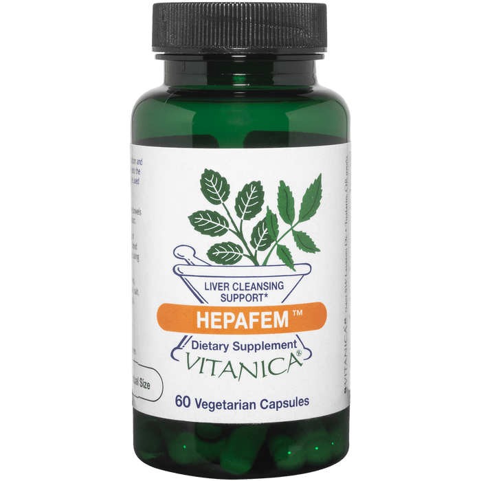 Vitanica Hepafem 60 Vcaps - The Oasis of Health